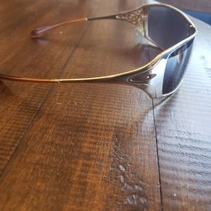 Oakley Dart Sunglasses- Polished Gold with Bronze lenses